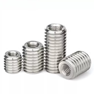 Inlay nut 304 stainless steel inner and outer teeth nut, thread transfer nut, variable diameter scre