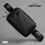 USAGI VECTOR XPAC Waterproof Sling Bag Rider Chest Bag Tactical Crossbody Belt Bag