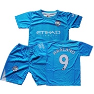 Kaos sepak bola anak jersey soccer baju dan celana setelan t-shirt outfit football seragam kostum ol