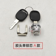 Motorcycle Tail Box Lock Cylinder Various Iron Heads Single Lock Cylinder Rubber Head Single Lock Cy