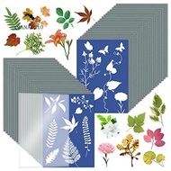 1Set Cyanotype Paper A5  Art Kit Light Green Drawing Art Paper