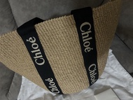 Chloe woody basket bag  草織手袋