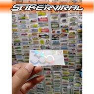 360 FLY HOLOGRAM cutting sticker