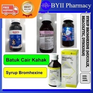 Mucolix / Beacolytic/Bromhexine  Elixir Syrup 90ml /120ml (Cair Kahak / Batuk Kahak) (Cough syrup ph