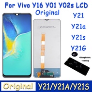 Original Y16 Screen For VIVO Y21 Y21a Y21G LCD Display Touch Screen Digitizer For VIVO Y21s LCD For 
