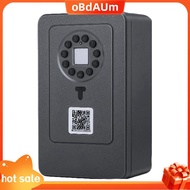 Bluetooth Fingerprint Password Key Lock Box Waterproof Wall Mounted Door Hanging Safe Deposit Box fo