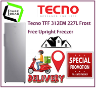 Tecno TFF 312EM 227L Frost Free Upright Freezer / FREE EXPRESS DELIVERY