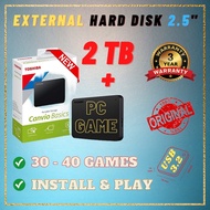 [ PC ] Hard Disk + Games [ 2 TB ] USB 3.0 Portable HDD