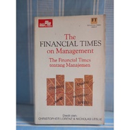 THE FINANCIAL TIMES ON MANAGEMENT by Christopher lorenz