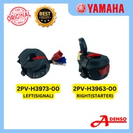 Y15 V2 NEW 2019 HANDLE SWITCH RH STARTER 2PV-H3963-00 LH SIGNAL 2PV-H3973-00 (YAMAHA100%ORIGINAL) BA