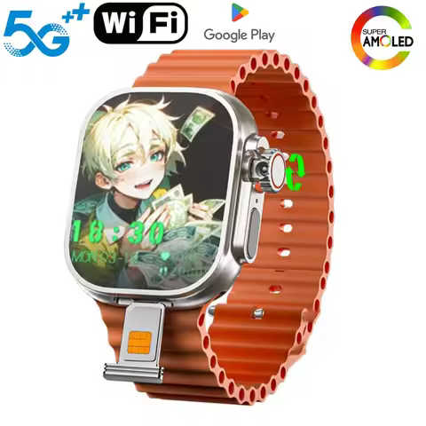 S10 Ultra MAX Smartwatch 4G Android 10.0 System Rotary camera 256GB ROM WiFi GPS SIM card 2.26'' Amo
