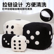 Fun Real Dice Pillow Game Dice Pendant Plush Toy Funny Children Educational Enlightenment Number Dol