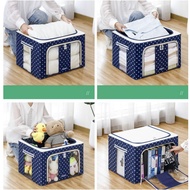 Multi-function Storage Box 66 liters Double zipper Large Box 66L