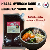 BIBIMBAP SAUCE 1KG HALAL MYUNGGA KOREAN KOREAN RICE BOWL SAUCE RED PEPPER PASTE FOR BIBIMBAP