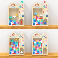 |J.a| Educational Toys for Children Tetris Puzzle Wooden Puzzle Geometry Shape Tetris Puzzle Toys Ru
