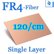 PCB Single Layer FR4 Fiber Epoxy Polos Lembaran Potongan Custom