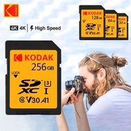 Kodak SD memory card for Class 10 UHS-I cameras 64GB 128GB 256GB 512GB high speed Full HD video reco