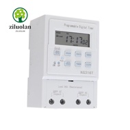 ZILUOLAN Digital Timer Switch, 30A Microcomputer Programmable Timer, Smart Home 1Min - 168H KG316T A