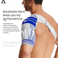 ACETERY Shoulder Support Breathable Knit Shoulder Brace for Pain Relief for Injured or Strained Shou