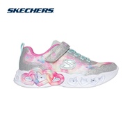 Skechers สเก็ตเชอร์ส รองเท้าเด็กผู้หญิง Girls Infinite Heart Lights Color Lovin Shoes - 303753L-SMLT