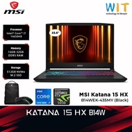 MSI Katana 15 HX B14WEK-435 (Intel Core i7-14650HX/16GB-32GB RAM/512GB SSD/15.6" QHD 165hz/RTX5050 8