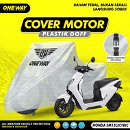 OneWay Cover Motorcycle Cover HONDA EM1 ELECTRIC Premium Transparent Plastic Thick Waterproof Dust a