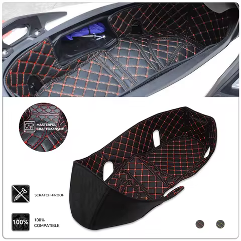Motorcycle adv350 Leather Storage Box Cargo For ADV350 NSS350 2024-2025 Rear Trunk Cargo Liner Prote