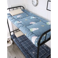 queen foldable mattress single foldable mattress Bed Mattress Student Dormitory Single Bed Upper Bed Lower Bed Thickened Warm Bed Mat Tatami Sponge Mat 1.2 m