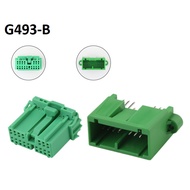 G493-Green 16-hole 0.6mm IL-AG5 Automotive Connector Jack