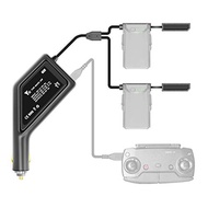 Hanatora Battery Car Charger for DJI Mavic Air(1st generation) Drone and Remote Controller, 3 in 1 M