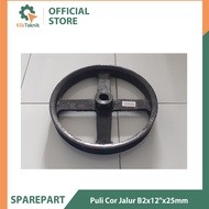 B2x12"x25mm line cast pulley