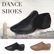 Jazz Ballet Dance Shoes For Men Women PU Leather Soft Dancing Shoes For Boys Black Tan Sport Point S