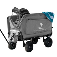 The Lounge Wagon – The Only Wagon That Converts into a 2-Person Chair - 3-in1 cart - Included Cargo 