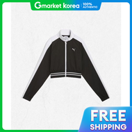 PUMA | เสอแจคเกต PUMA T7 Pique Relaxed Cropped Track Jacket - สดำ 634556-01 2559817