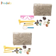 predolo MEGA Gemstone Kit Mining Adventure Kit for Great Geology Archeology Gift