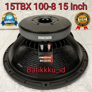TERLARIS Speaker Komponen BNC B&amp;C 15 TBX 100 8 15TBX100 15 INCH