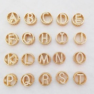 Charm Initial Letter AT