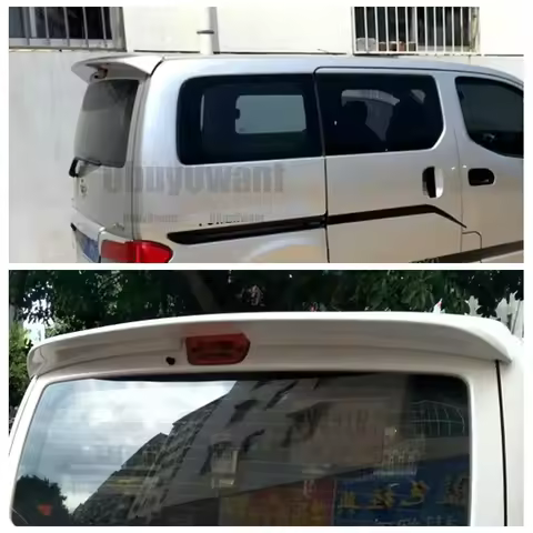 High Quality Spoiler ABS Plastic Material Car Rear Wing Color Rear Spoiler For NV200 Spoiler 2010-20
