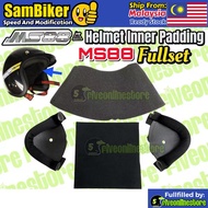 MS88 Helmet Padding Inner Sponge Fullset Span Pipi Span Tengah Helmet APOLLO / SGV / NS88 / RS88 / B