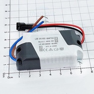 3-5W LED Power Supply Plastic Case, Input 85-265VAC, Output 9~18VDC
