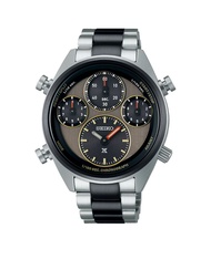 SEIKO นาฬิกาข้อมือผู้ชาย Prospex Speedtimer Solar Chronograph Limited Edition รุ่น SFJ005P สีเทา