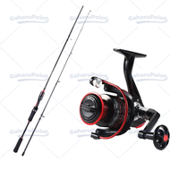 COD pancing 1 set lengkap kuat/jorang pancing kuat 50kg /1.8M 2.1M Pancing Portabel 2 Bagian Pancing