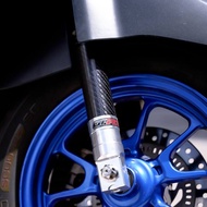 Front Shock Cylinder ZX CNC Carbon Style Silver Head For Giorno+
