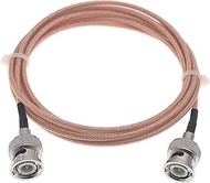 ZJSDRFM BNC Male to BNC Male Connector Adapter with 1meter/3feet RG316 Coax Cable(Pack of 1) HD-SDI 