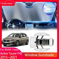 Full Cover Sunshades for BMW 2 Series Active Tourer F45 218i 225i 218d 2015~2021 Windshield Curtain 