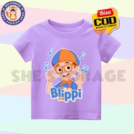 CHILDREN'S CLOTHES, CHILDREN'S T-SHIRTS, BLIPPI CHARACTER
