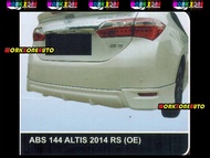 ABS144 Toyota Altis 2014 ABS Rear Skirt (OE) Body kit Bodykit