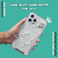 Card Slot Case - Softase Card Holder For Op*o A3X A79 A3 PRO A58 A38 A18 A54 A16 A5S A55 Reno 12F 11