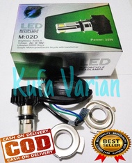 Lampu Utama LED Motor HID LED 6 Sisi Mata AC DC Original BY RTD Motor Bebek Matic Kopling H6 H4 Univ