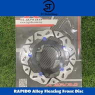 RAPIDO Alloy Floating Front Brek disc For YAMAHA Y15zr HONDA Rs150r 290mm Motor Brake Disc Plate Dep